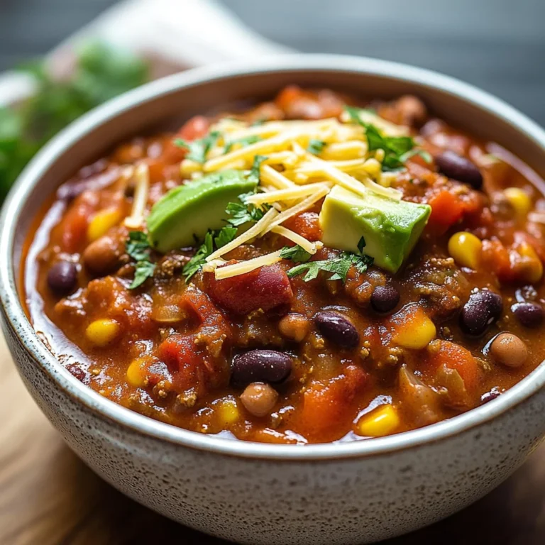 20-Minute Vegetarian Chili Recipe