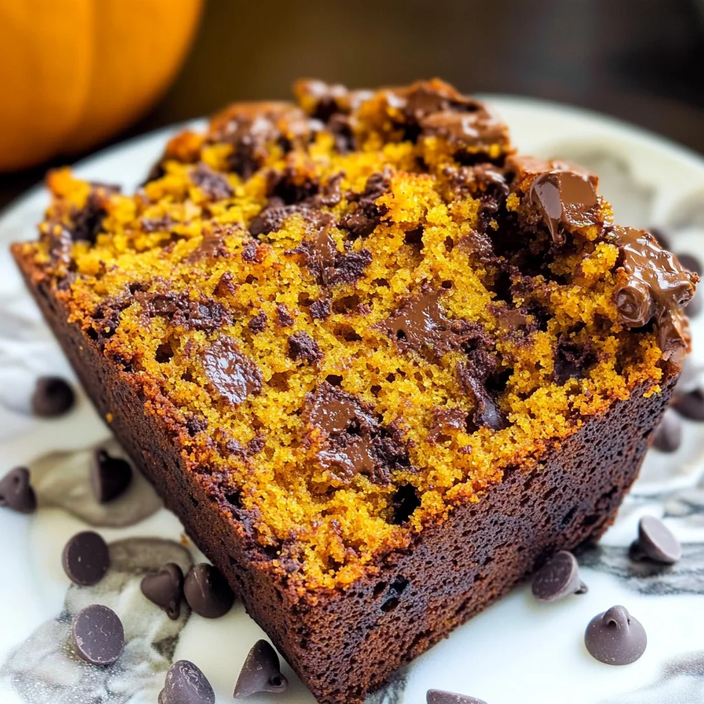Best Chocolate Chip Pumpkin Bread