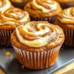 Best Swirled Pumpkin Cream Cheese Muffins