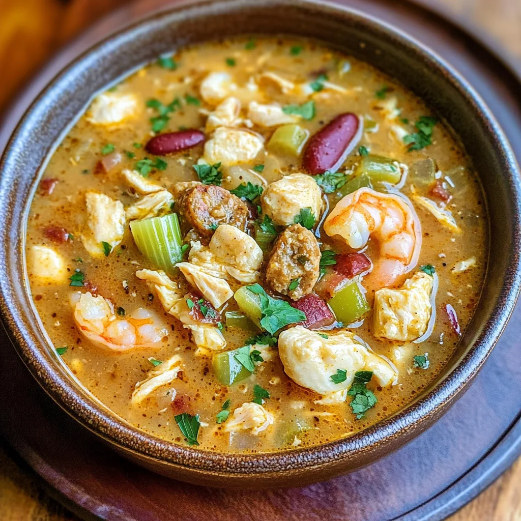 Cajun White Chicken Chili