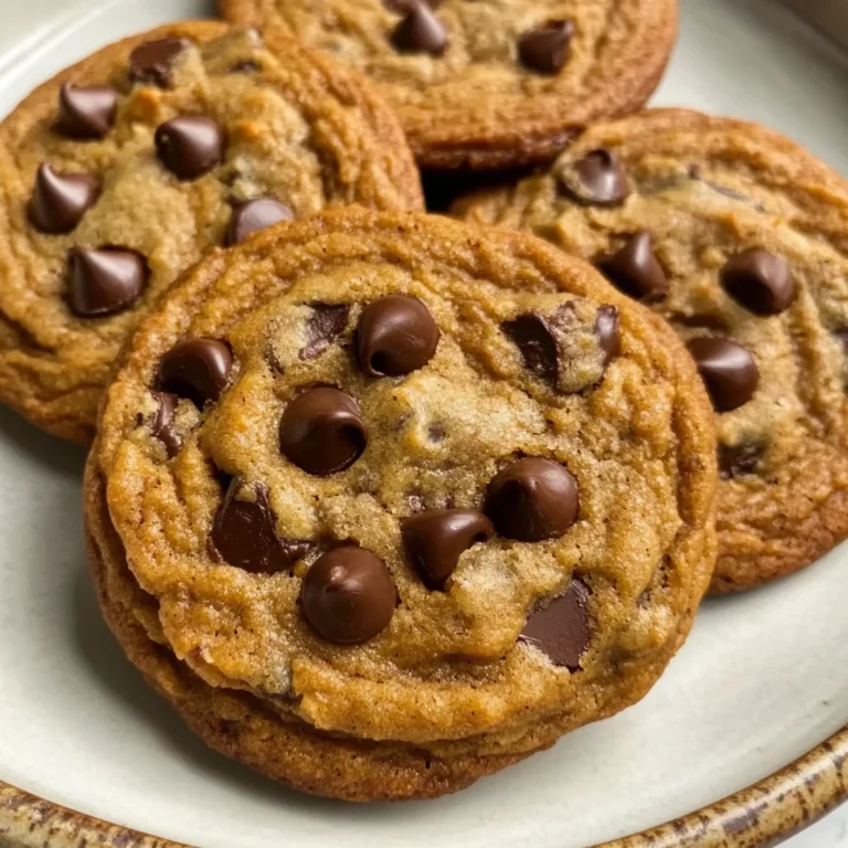 Chewy Pumpkin Chocolate Chip Cookies Recipe