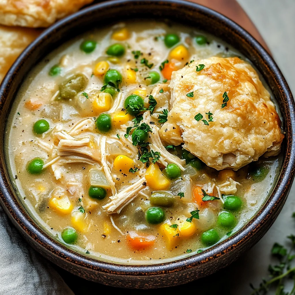 Chicken Pot Pie Soup