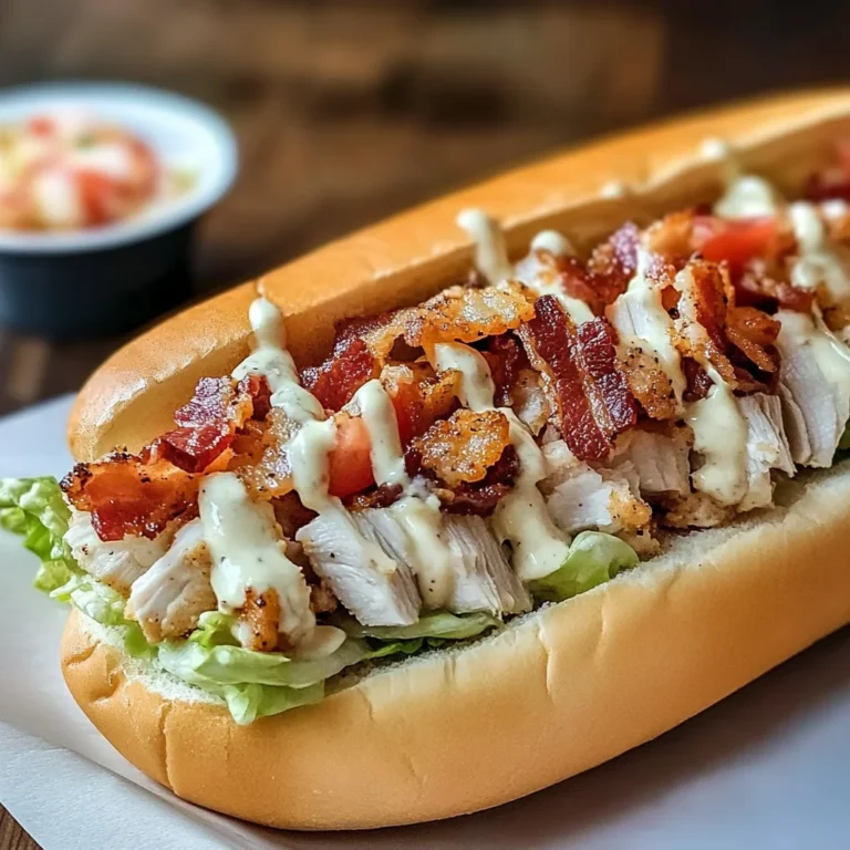 Chopped Chicken Bacon Ranch Sub: An Amazing Ultimate Recipe