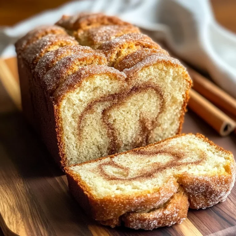 Cinnamon Sugar Donut Bread: A Sweet Delight Awaits!