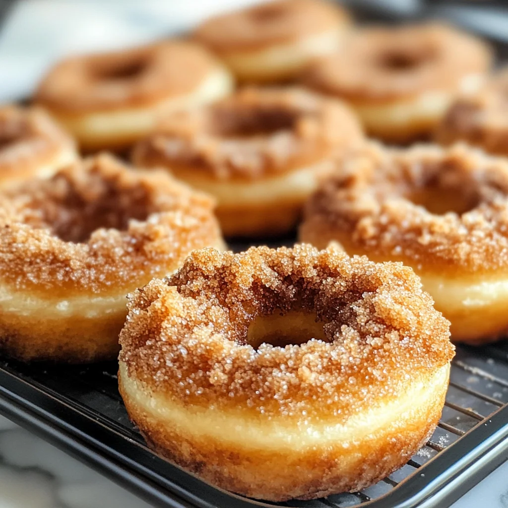 Coffee Cake Donuts