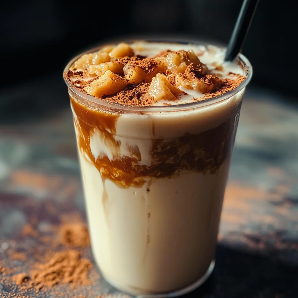 Cookie Butter Iced Chai Latte
