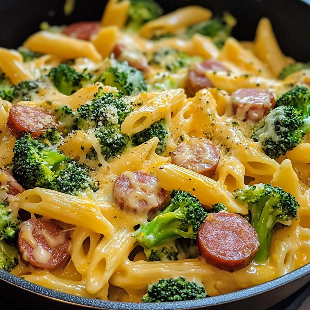 Creamy Kielbasa Broccoli Skillet 30 Minutes Ultimate Delicious