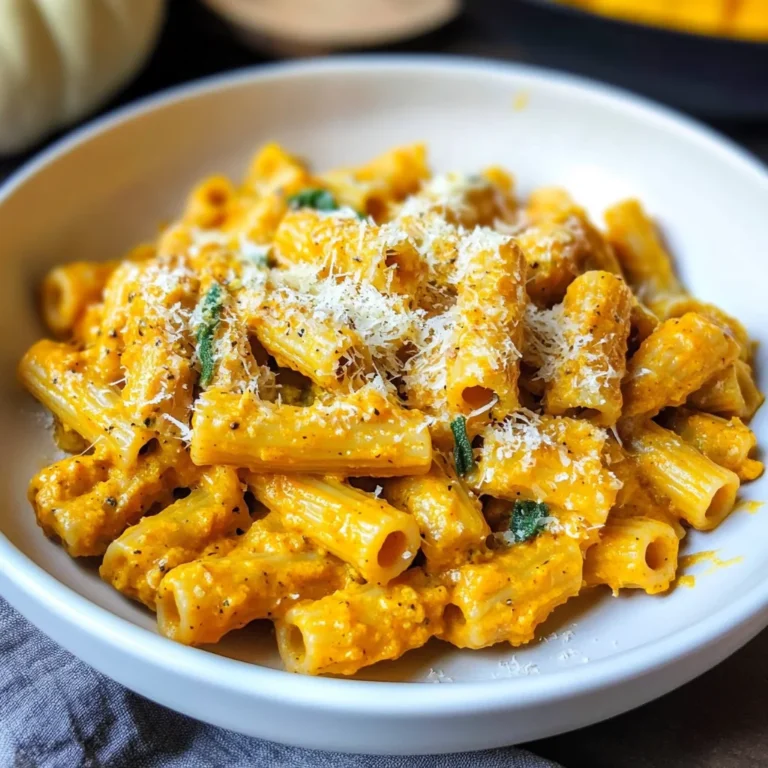 Creamy Parmesan Pumpkin Pasta