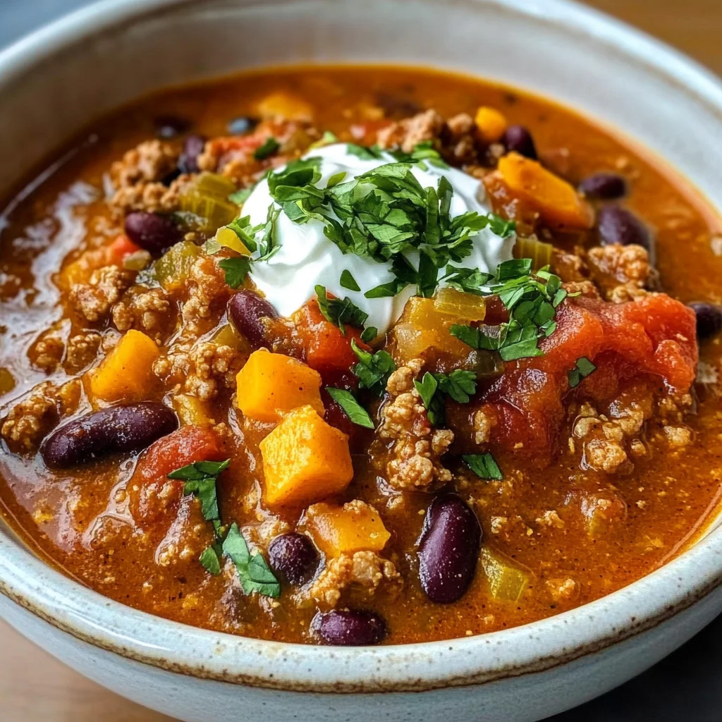 Crockpot Pumpkin Chili