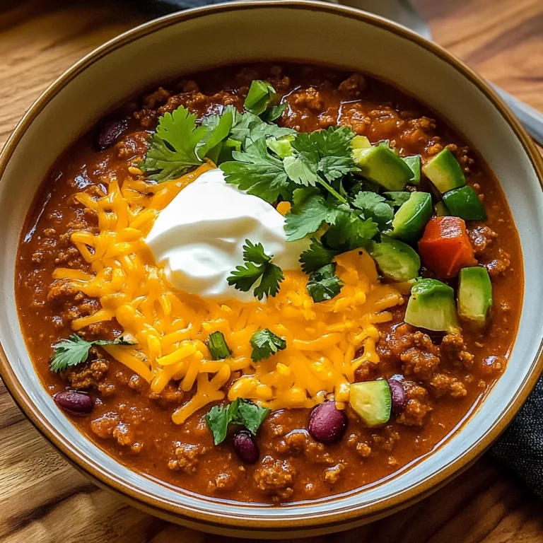 Crockpot Spicy Queso Beef Chili