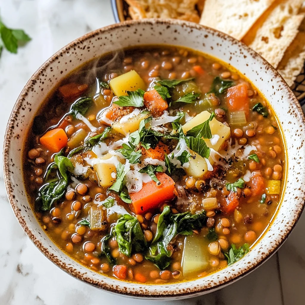 Detox Moroccan Lentil Soup