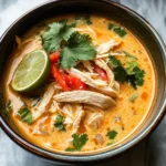 Easy Thai Coconut Chicken Soup
