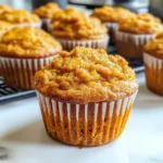 Healthy Greek Yogurt Pumpkin Muffins
