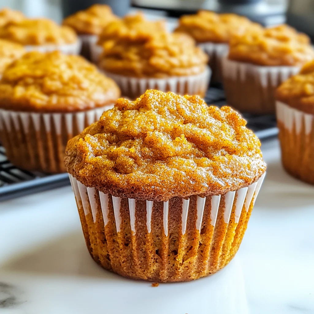 Healthy Greek Yogurt Pumpkin Muffins