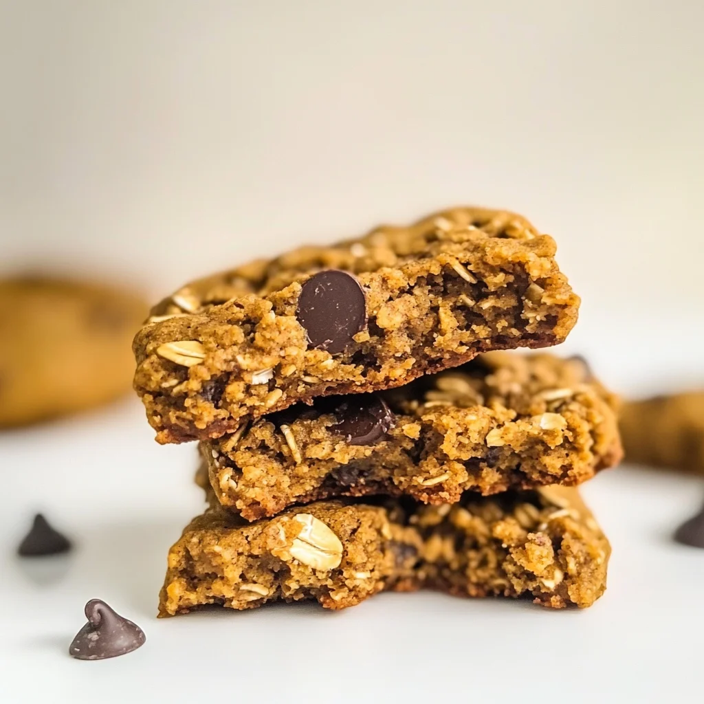 Healthy Pumpkin Oat Cookies