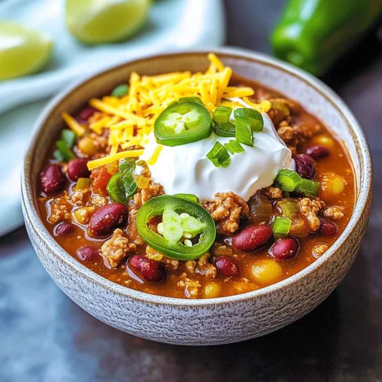 Healthy Turkey Chili