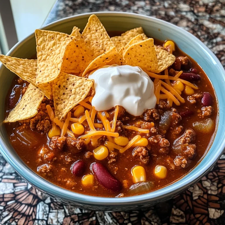 Hillbilly Chili and Cinnamon Rolls