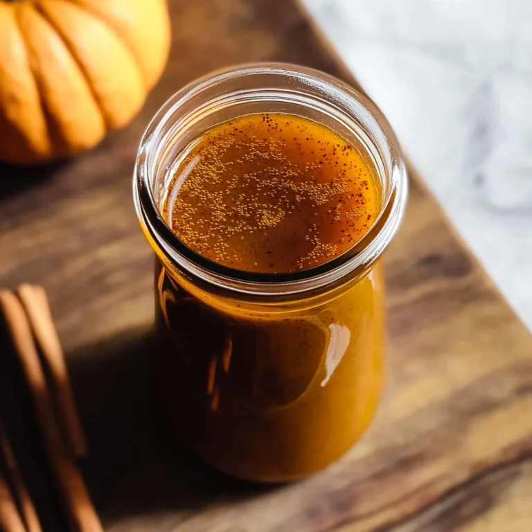 Homemade Pumpkin Spice Syrup