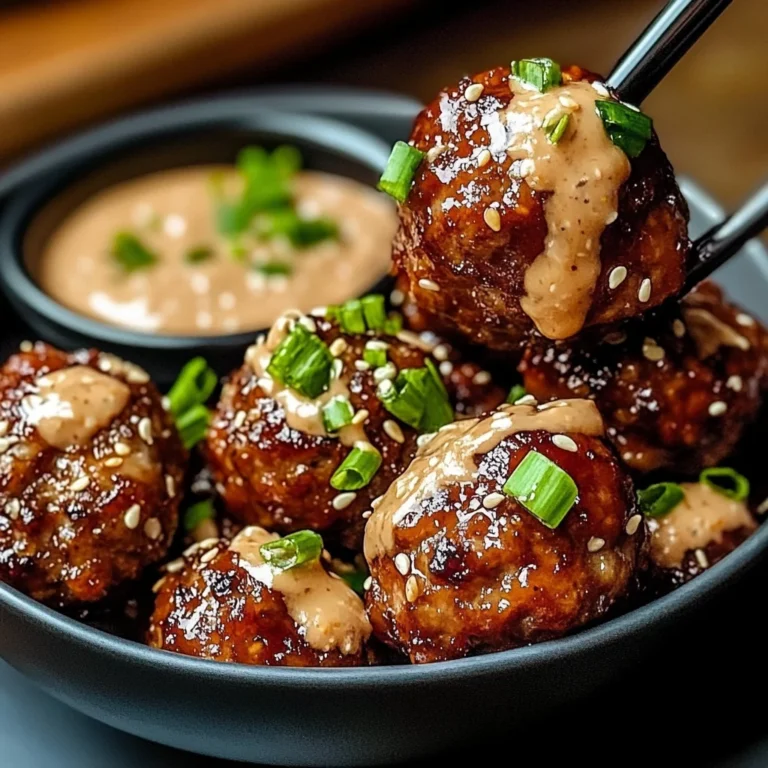 Korean BBQ Meatballs with Spicy Mayo Dip: A Flavor-Packed Beginner-Friendly Recipe