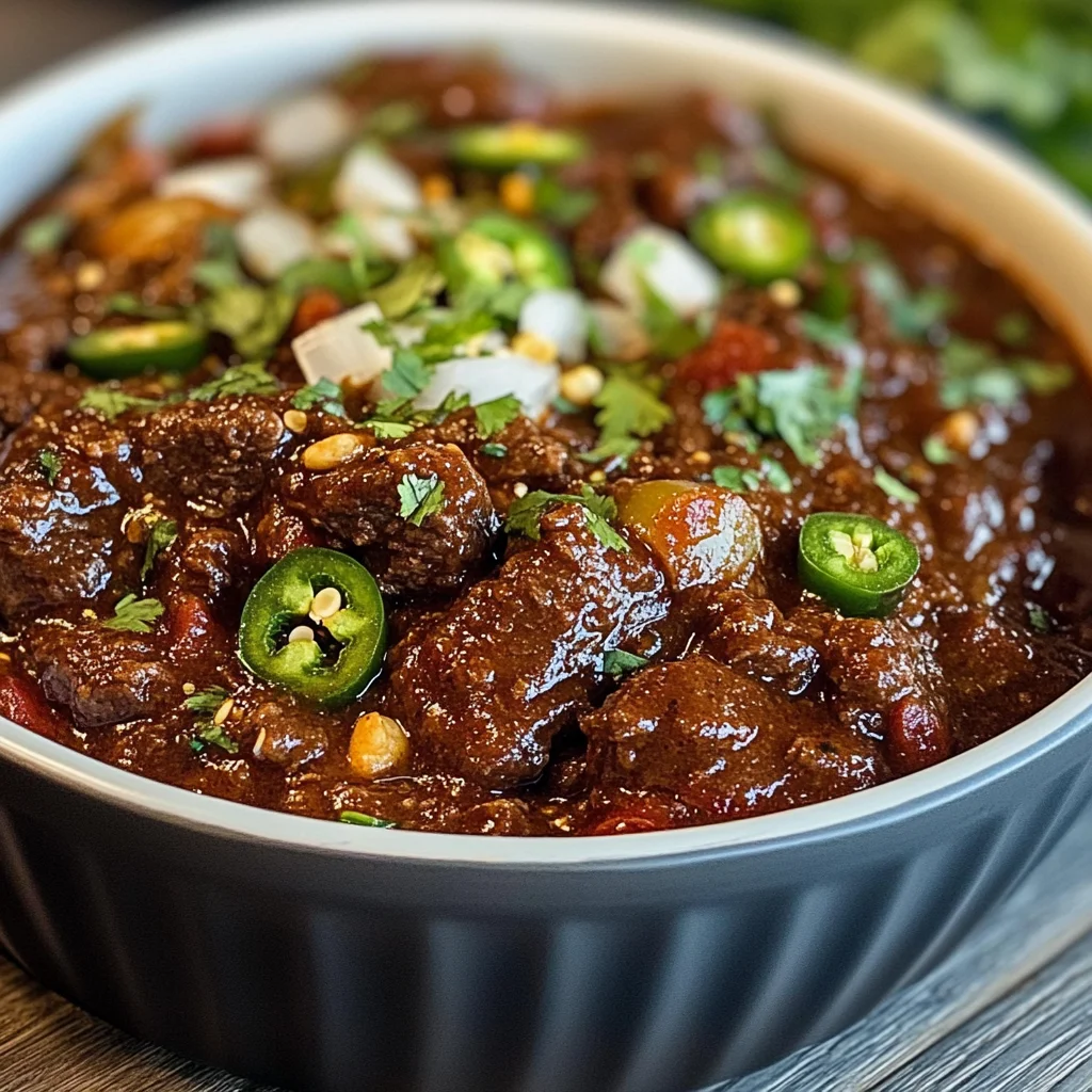 Korean Chile Con Carne