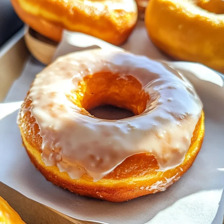 Maple Glazed Pumpkin Donuts