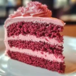 Mother's Day Pink Velvet Cake