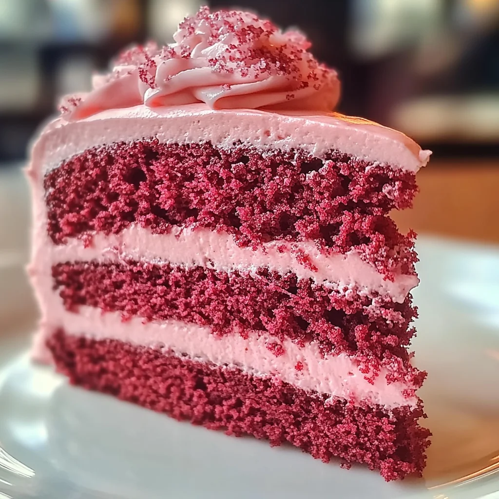 Mother's Day Pink Velvet Cake
