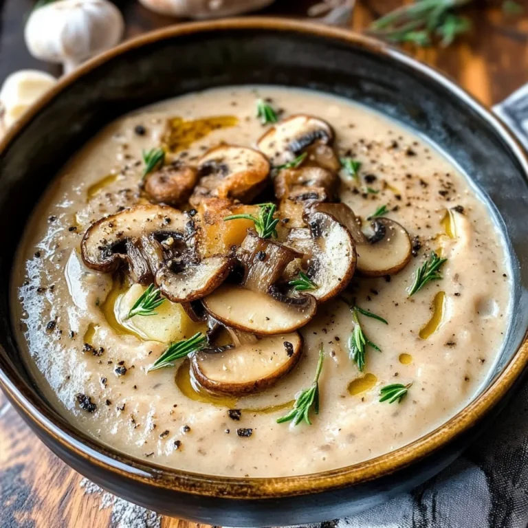 Mushroom Soup Recipe