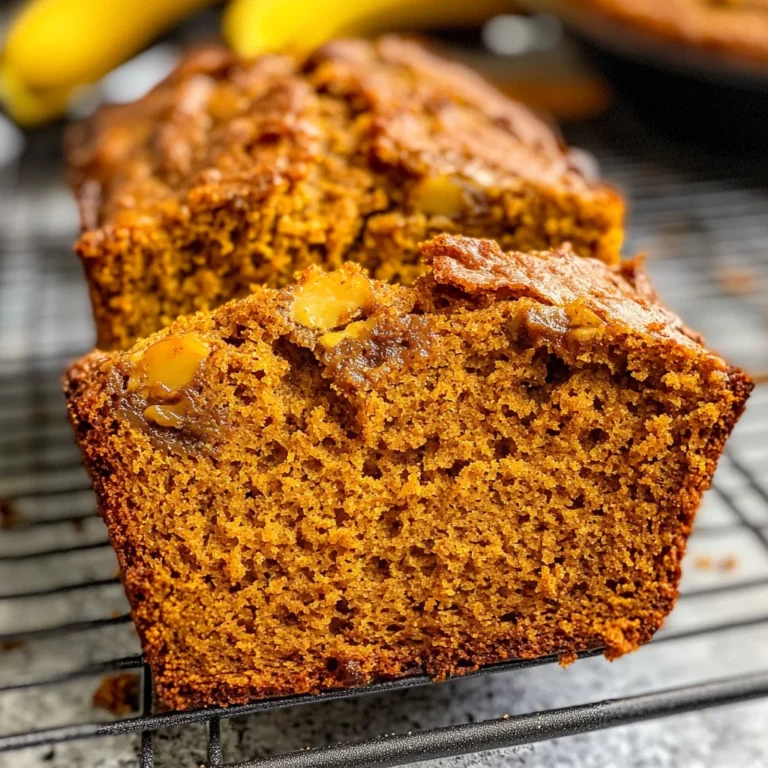Pumpkin Banana Bread Recipe