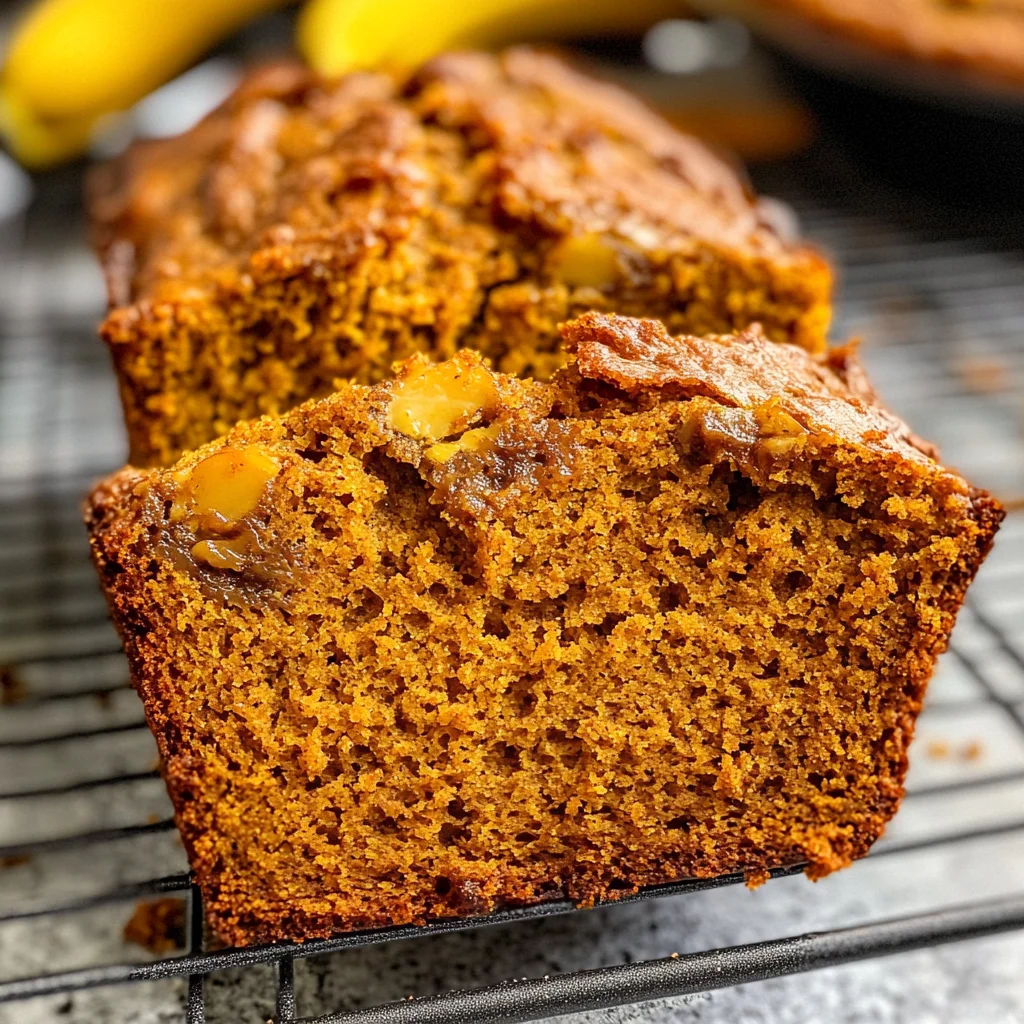 Pumpkin Banana Bread Recipe