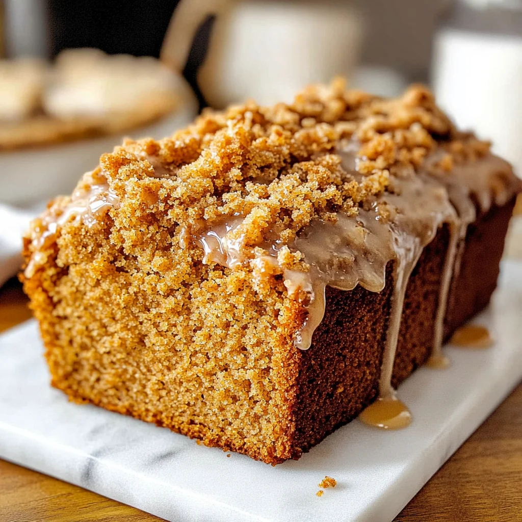 Pumpkin Bread with Maple Glaze