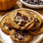 Pumpkin Chocolate Chip Cookies