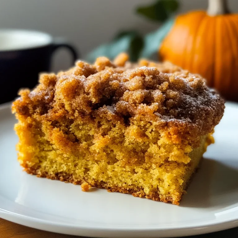 Pumpkin Coffee Cake