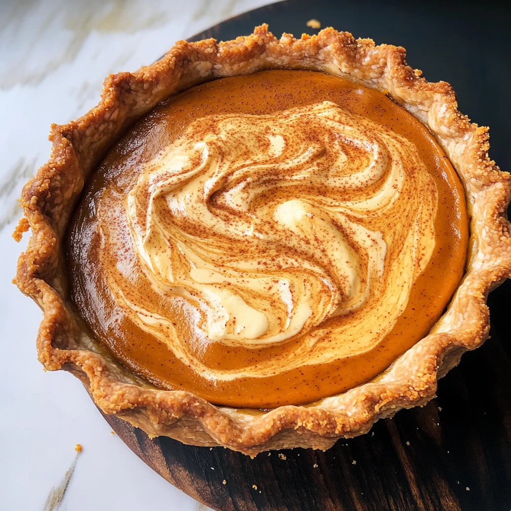 Pumpkin Mascarpone Pie