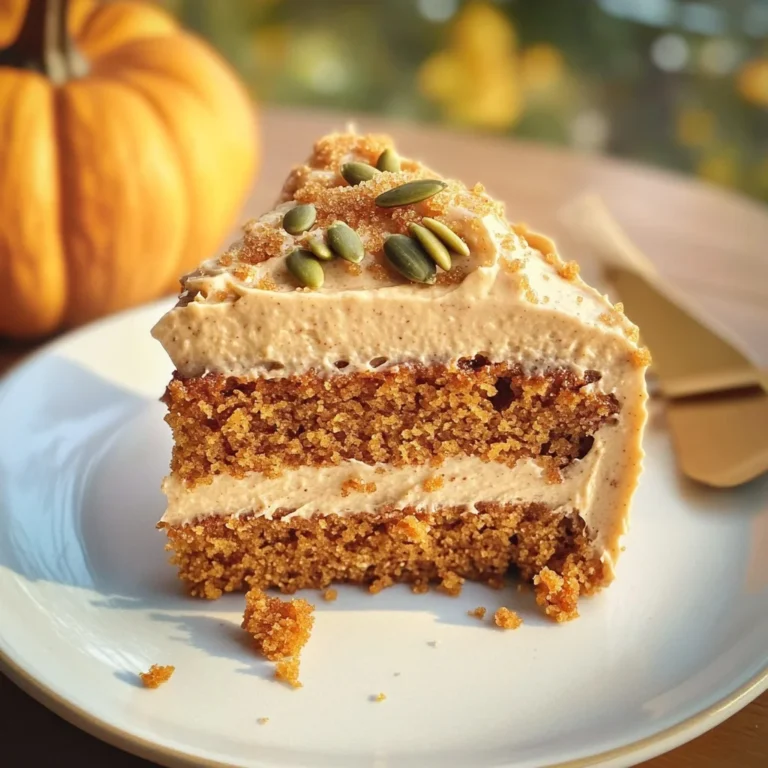 Pumpkin Spice Cake with Brown Sugar Cream Cheese Frosting