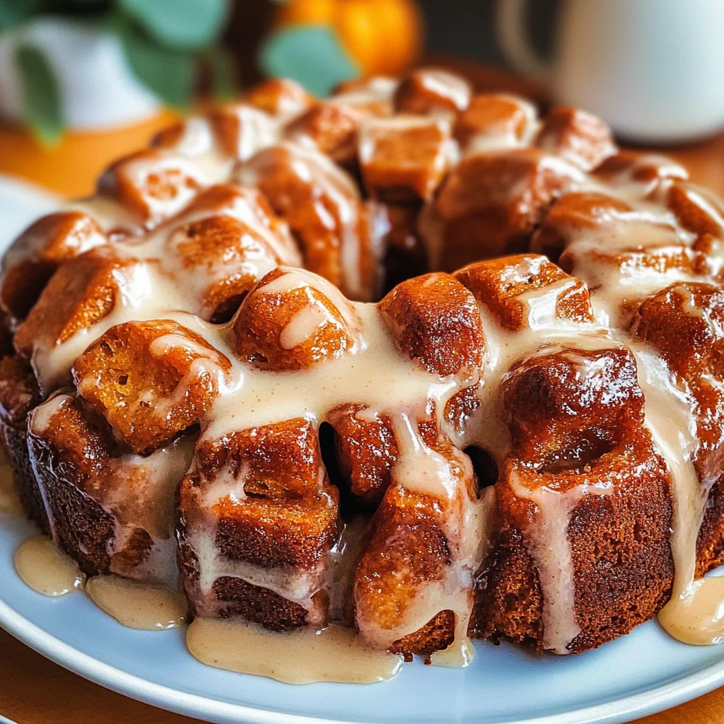 Pumpkin Spice Monkey Bread Recipe