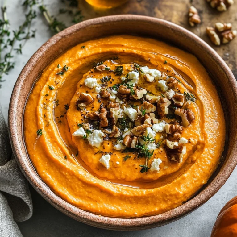 Pumpkin Whipped Feta Dip