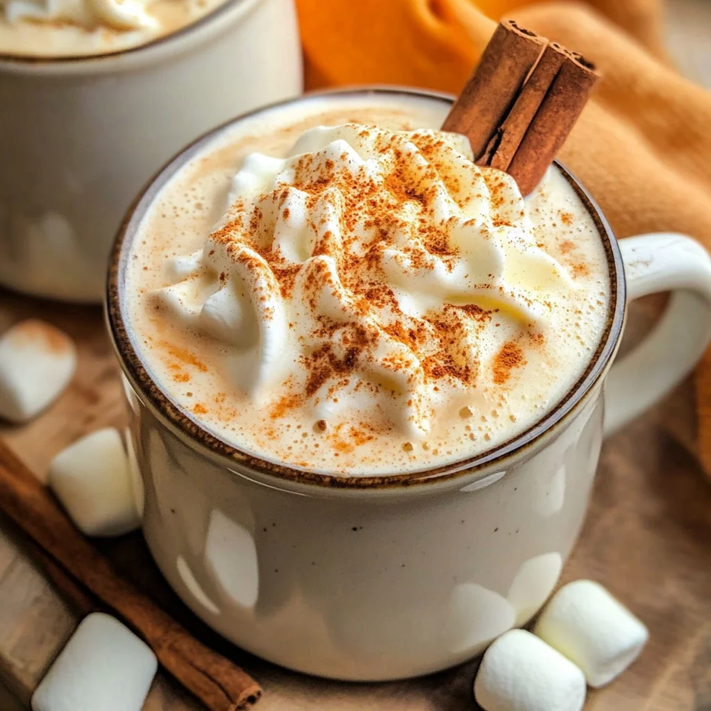 Pumpkin White Hot Chocolate