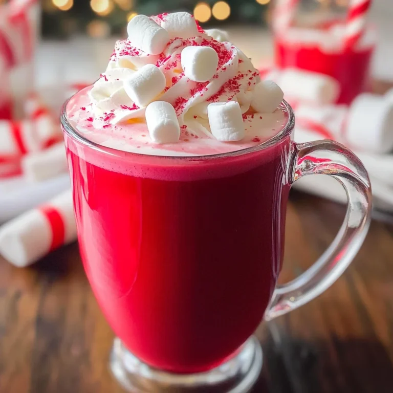 Red Velvet Hot Chocolate Recipe