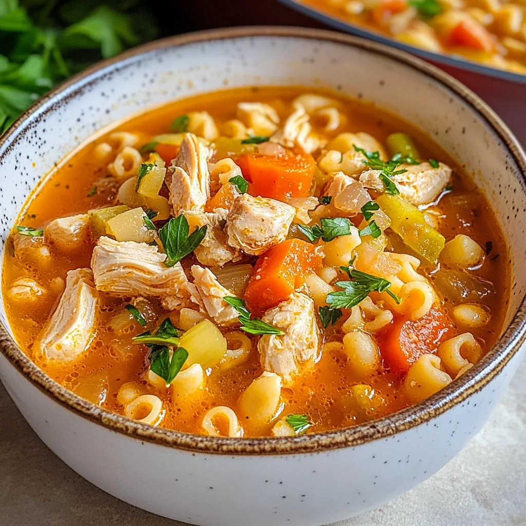 Sicilian Chicken Soup