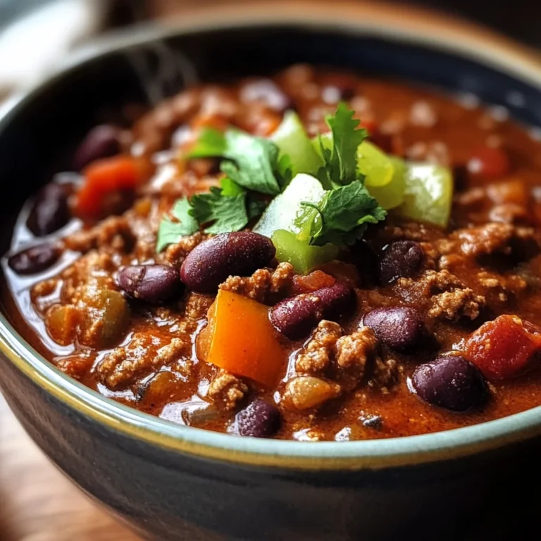 Slow Cooker Chili