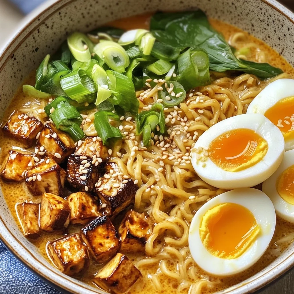 Spicy Coconut Curry Ramen