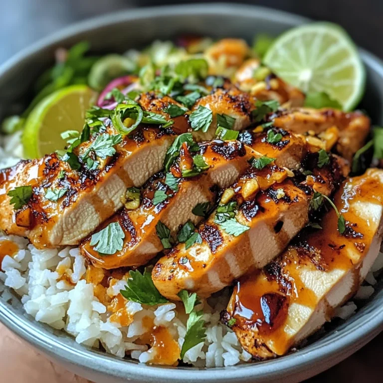 Spicy Maple Chicken with Coconut Rice