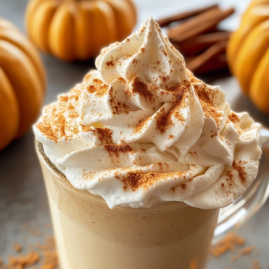 Starbucks Pumpkin Spice Whipped Cream