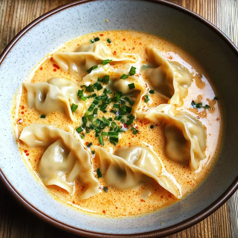 Thai Coconut Curry Dumpling Soup