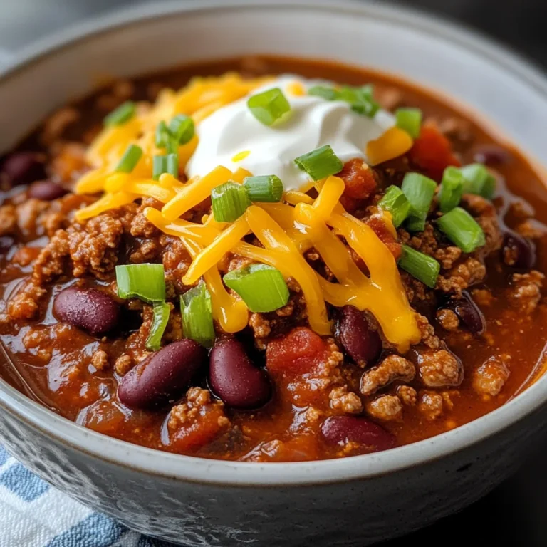 The Best Chili Recipe