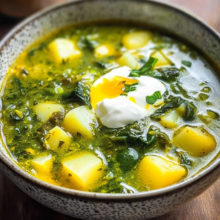 Ukrainian Green Borscht