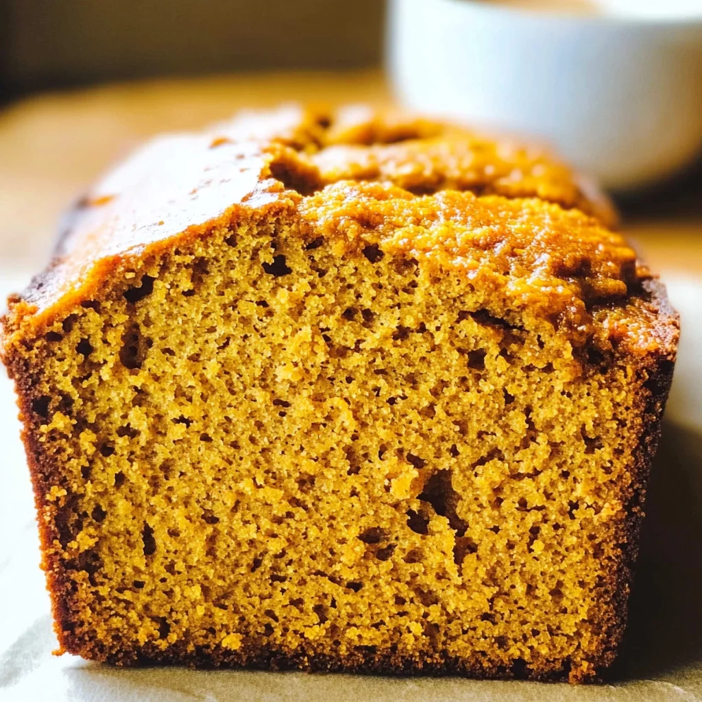 Vanilla Pudding Pumpkin Bread