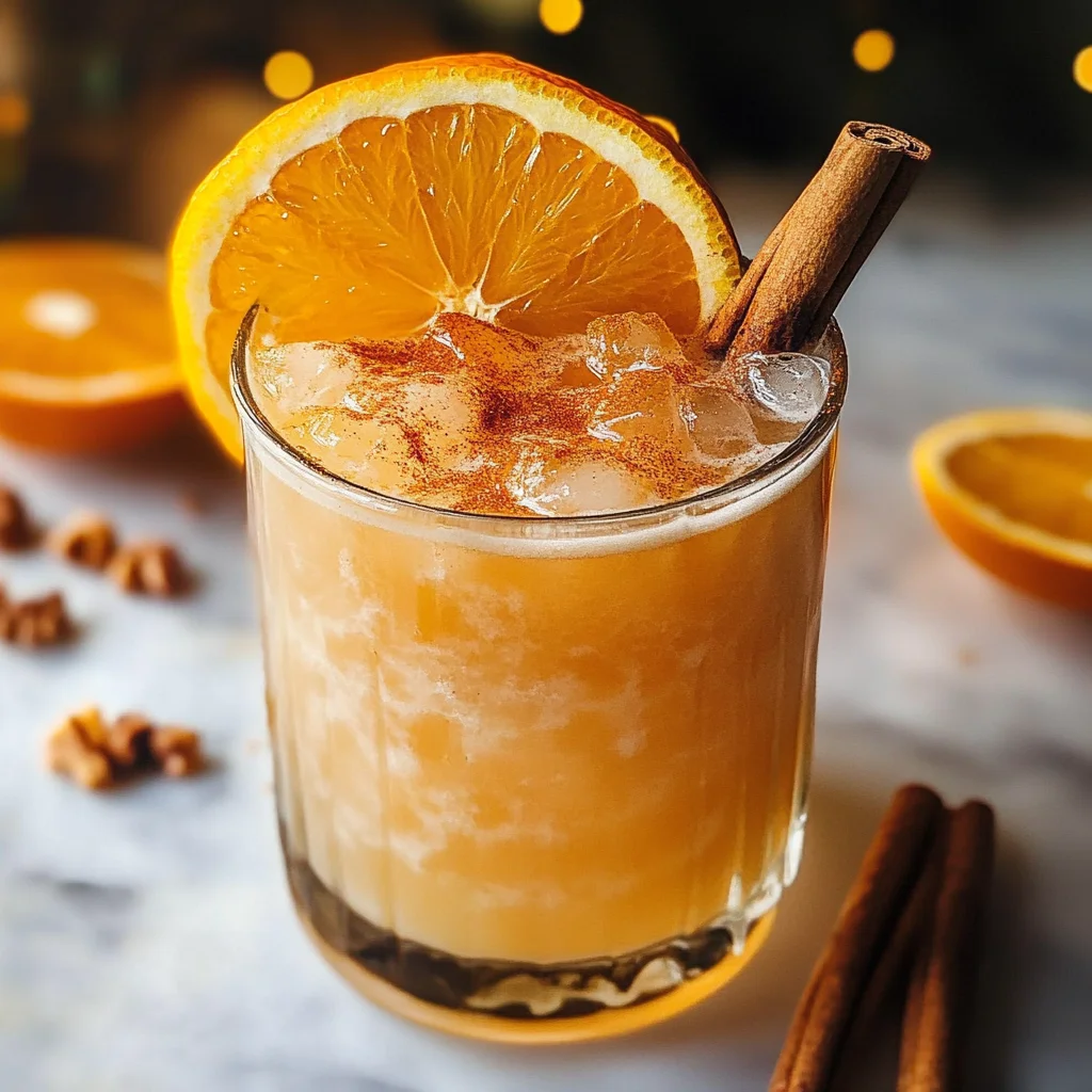 Warm Cinnamon Orange Delight Mocktail Recipe