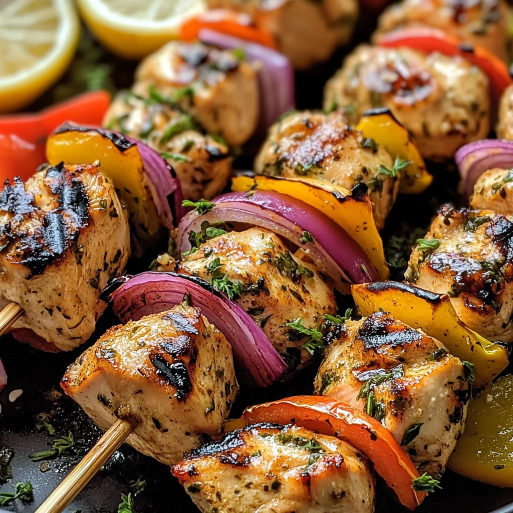 Authentic Greek Chicken Souvlaki Recipe